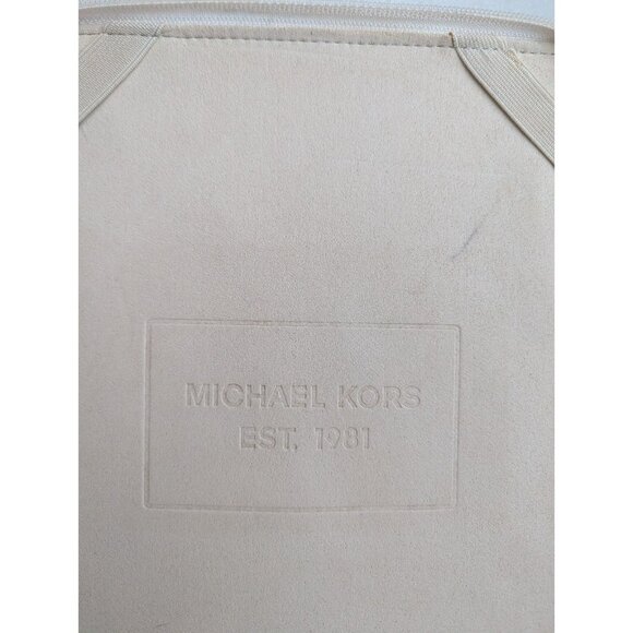 Michael Kors Ipad Tablet Zip Around Saffiano Case Holder Colorblock Gray/Grey - Picture 7 of 12